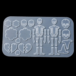 Halloween Theme Silicone Pendant Molds&nbsp;LS-DIY-Q030-05B