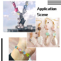 220Pcs 22 Style Transparent Spray Painted Glass Beads&nbsp;GLAA-CW0001-02