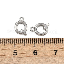 304 Stainless Steel Charms&nbsp;STAS-G356-08P-Q
