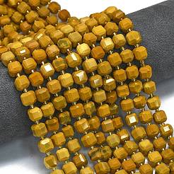 Natural Yellow Mookaite Beads Strands&nbsp;G-K389-A45-01