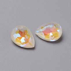Glass Rhinestone Cabochons&nbsp;RGLA-L024-E01-MI