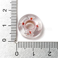 Glass European Beads&nbsp;GLAA-XCP0001-40C