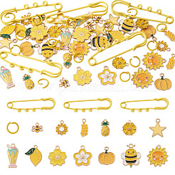 DIY Brooch Making Kits&nbsp;DIY-TA0014-87