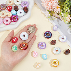 16Pcs 8 Colors Opaque Acrylic Imitation Food Beads&nbsp;OACR-PA0002-19