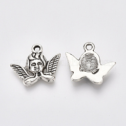 Tibetan Style Alloy Pendants&nbsp;LS-TIBEP-Q083-06AS-NR