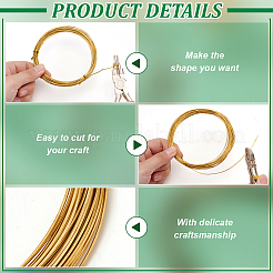 Brass Wire&nbsp;FIND-WH0170-40E-G