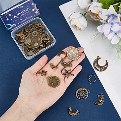 15 Styles Tibetan Style Alloy Pendants&nbsp;FIND-SC0008-47
