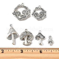35Pcs 7 Styles Tibetan Style Alloy Pendants&nbsp;TIBE-FP0001-08