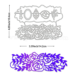 Carbon Steel Cutting Dies Stencils&nbsp;DIY-WH0309-1776