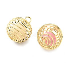 Brass Enamel Pendants&nbsp;KK-G548-02G