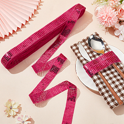 Polyester and Paillette Sequin Trim&nbsp;OCOR-WH0085-65A