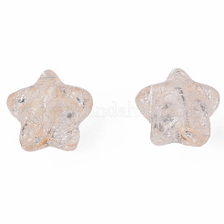 Transparent Crackle Acrylic Beads&nbsp;X-CACR-N006-13-A01