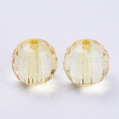 Transparent Acrylic Beads&nbsp;TACR-Q254-10mm-V