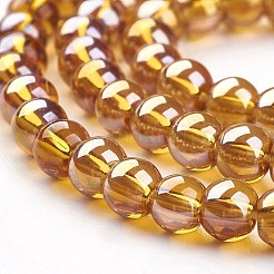 Glass Bead Strands&nbsp;GR10mm-13Y-AB