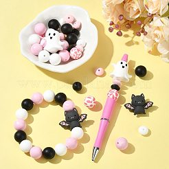 30Pcs Silicone Beads&nbsp;SIL-FS0001-29