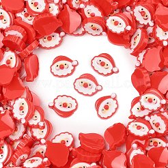 Christmas Theme Luminous Resin Cabochons&nbsp;RESI-U003-02E