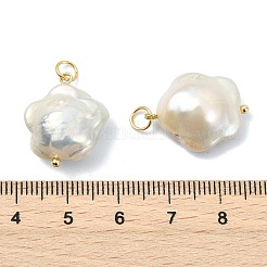Natural Baroque Keshi Pearl Pendants&nbsp;PALLOY-JF05279