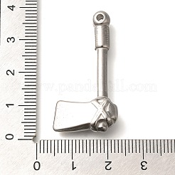 Anti-Tarnish 304 Stainless Steel Pendants&nbsp;STAS-I321-16P