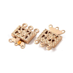 Brass Box Clasps&nbsp;KK-XCP0001-75KCG