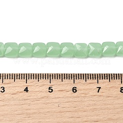 Imitation Jade Glass Beads Strands&nbsp;GLAA-L050-B04