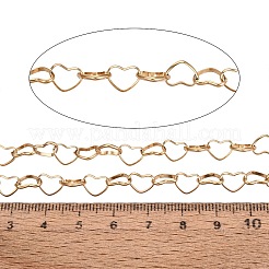 304 Stainless Steel Heart Link Chains&nbsp;CHS-Q009-20D-G
