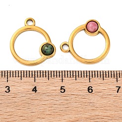 Natural Mixed Stone Pendants&nbsp;STAS-Z100-06G
