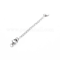 Tarnish Resistant 304 Stainless Steel Chain Extender&nbsp;STAS-N088-42P