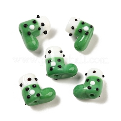Handmade Lampwork Bumpy Beads Strands&nbsp;LAMP-U001-01H-1