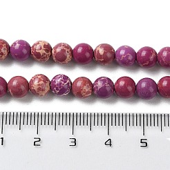 Synthetic Imperial Jasper Dyed Beads Strands&nbsp;G-D077-A01-01G