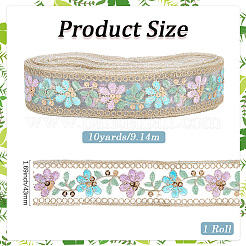 Ethnic Polyester Ribbon&nbsp;OCOR-WH20005-40B-04