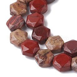 Natural Red Rainbow Jasper Beads Strands&nbsp;G-K359-C09-01