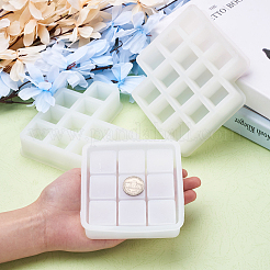 3Pcs 3 Style Checkered Lipstick Storage Box Silicone Molds&nbsp;DIY-BG0001-45