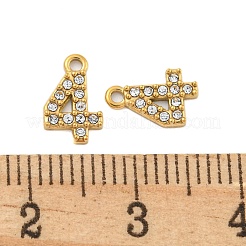304 Stainless Steel Pendants&nbsp;STAS-L080-002G-04