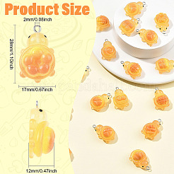 Luminous Transparent Opaque Resin Beads&nbsp;RESI-CJZ0001-05