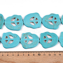 Dyed Synthetic Turquoise Beads Strands&nbsp;TURQ-T004-10