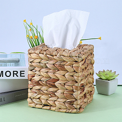 Raffia Woven Tissue Box&nbsp;AJEW-WH20011-02