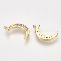 Brass Micro Pave Cubic Zirconia Charms&nbsp;LS-KK-S350-295