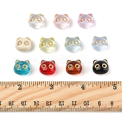 110Pcs 11 Colors Transparent Acrylic Beads&nbsp;MACR-FS0002-07