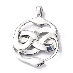304 Stainless Steel Pendants&nbsp;X-STAS-C065-02AS