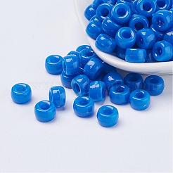 Opaque Acrylic European Large Hole Beads&nbsp;PL338-10