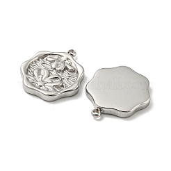 Non-Tarnish 304 Stainless Steel Pendants&nbsp;STAS-L022-030P