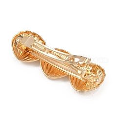 Alloy with Iron Clip Hair Barrettes&nbsp;PHAR-G014-01C-G