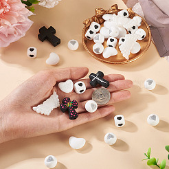 Religion Theme Silicone Focal Beads&nbsp;SIL-TA0002-96