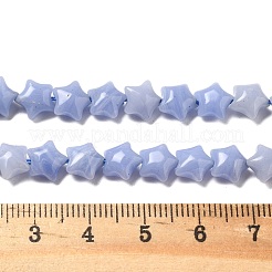 Synthetic Blue Lace Agate Beads Strands&nbsp;G-Z080-A21-8mm