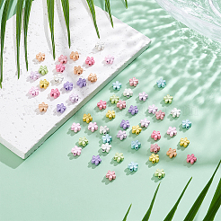 60Pcs 10 Colors Zinc Alloy Beads&nbsp;FIND-AR0006-28