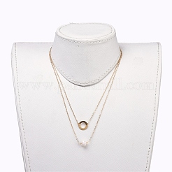 Double Layer Necklaces&nbsp;NJEW-JN02683