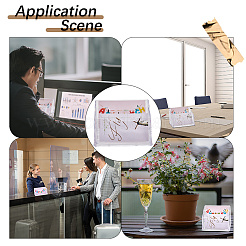 3Pcs 2 Styles Plastic Business Card Display Holder&nbsp;AJEW-CP0006-02