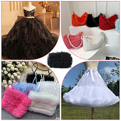 3 Yards Polyester Pleated Lace Trim&nbsp;OCOR-CY0001-02A