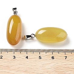 Natural Agate Dyed Pendants&nbsp;G-Q016-03C