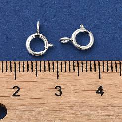 925 Sterling Silver Spring Ring Clasps&nbsp;STER-A007-24C